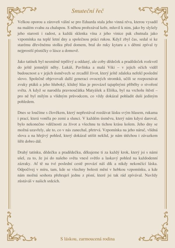 2 - smutecni rec